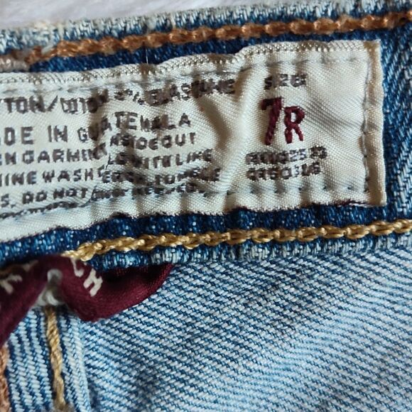 Women's Hollister stretch denim shorts size 7 r - Picture 8 of 9